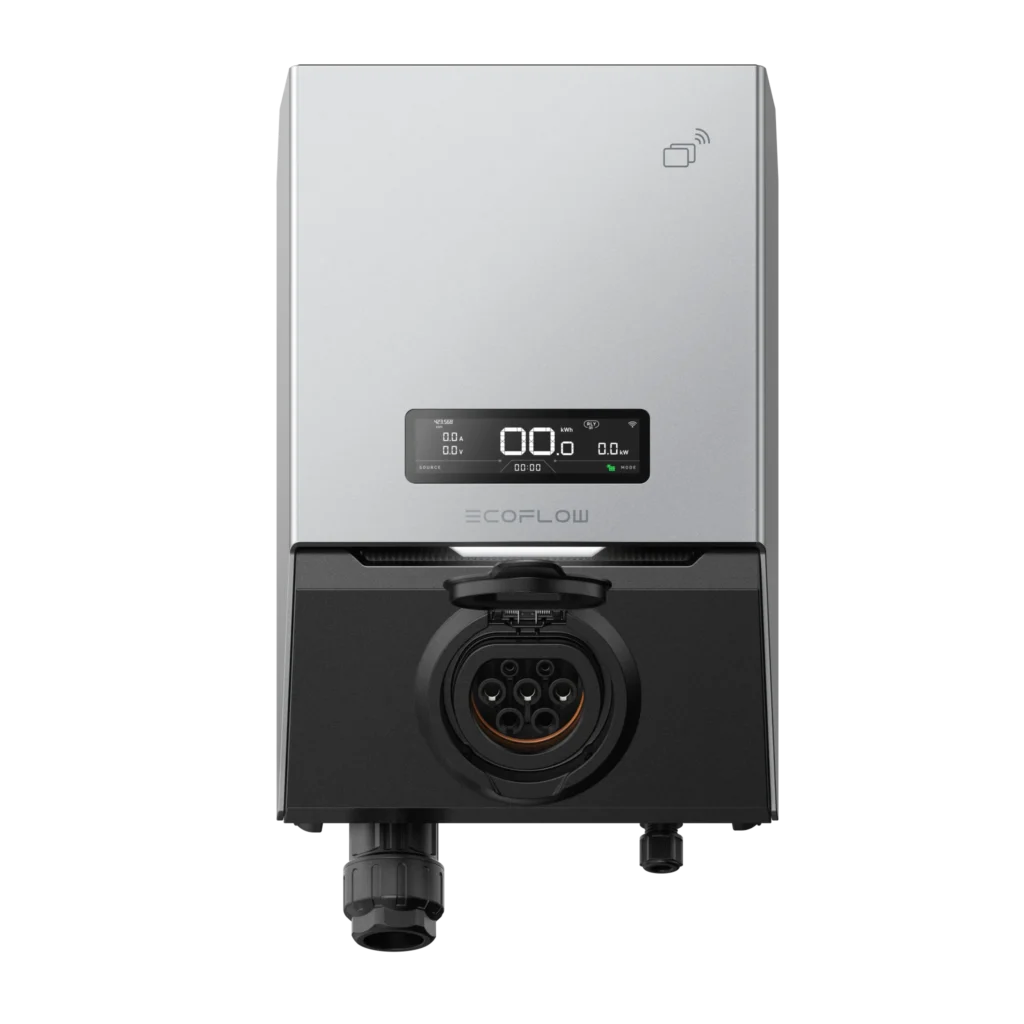 Ecoflow PowerPulse 2 7kW 1P EV Charger w/Cable (EV-ECOFLOW-POWERPULSE7KW+Cable)