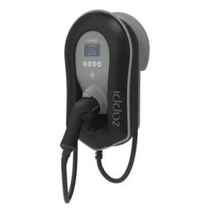 Zappi V2.1 Multiphase 7/22kW Tethered 6.5M-Cable BLACK with inbuilt WiFi/Ethernet w/3 CTs (ZAPPI-2H22TB-T)